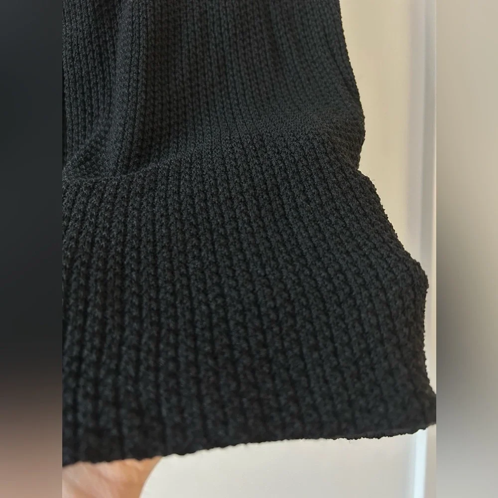 ST. JOHN CAVIAR Knit Classic Dress Wool Blend - Picture 10 of 10